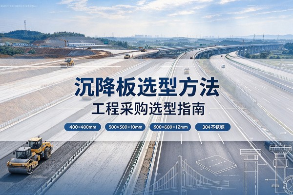荣县沉降板选择方法