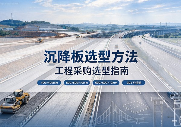 荣县沉降板选择方法